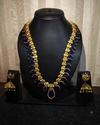 Deep Blue "Manga Mala" Traditional Style Terracotta Set 1