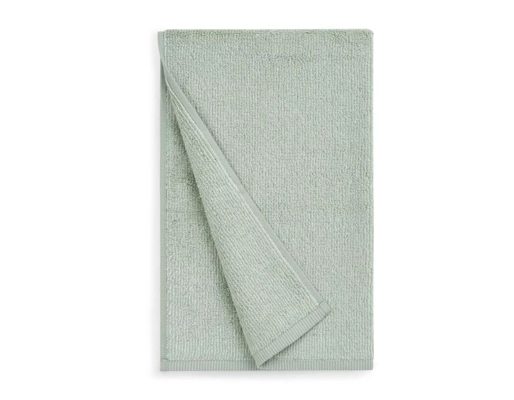 2pk Turkish Cotton Hand Towel Green - Wellbe