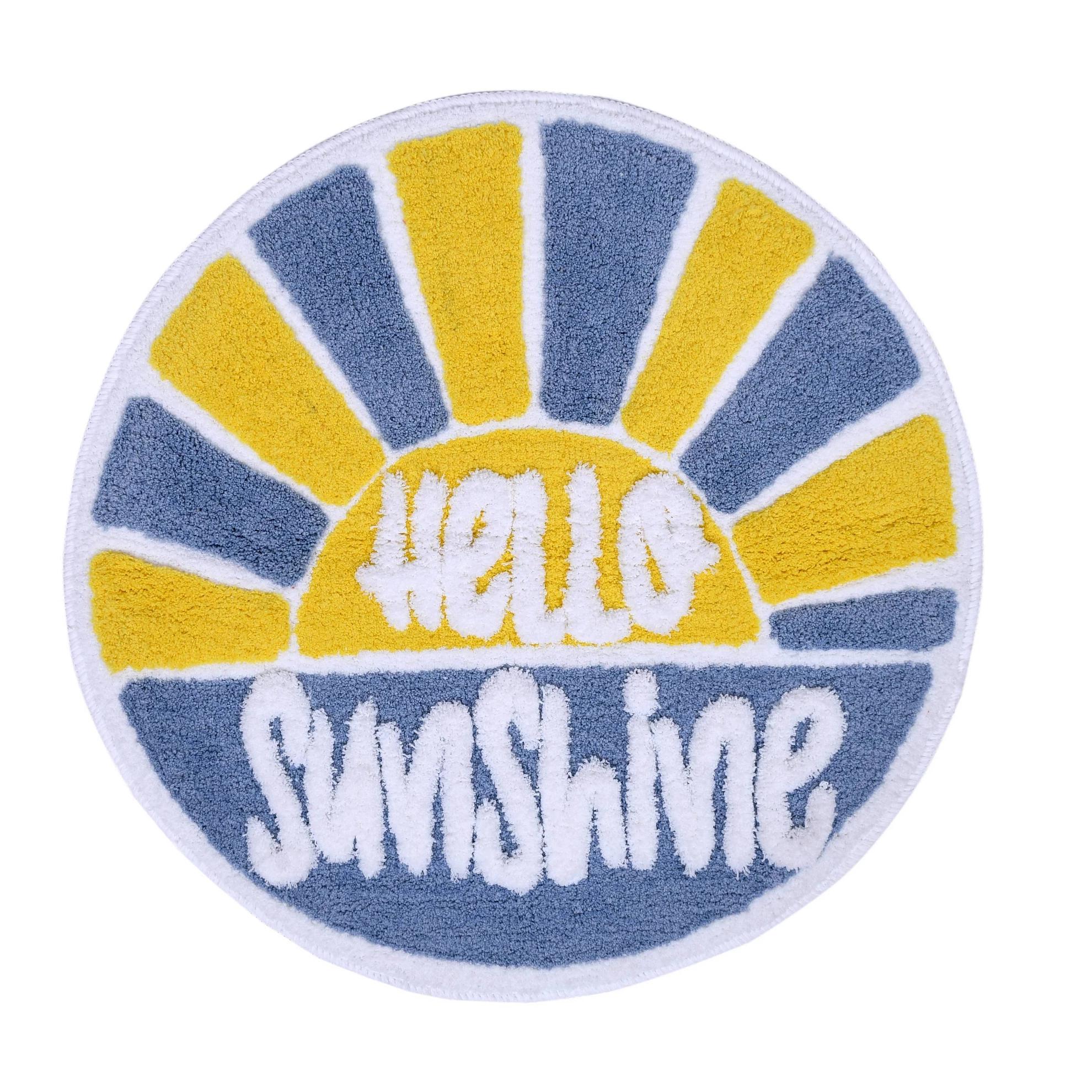 24" 'Hello Sunshine' Non Skid Bath Rug - NatureStep