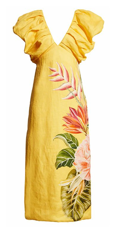 FARM Rio Spring Awakening Midi Dress  Spring Awakening Midi Dress