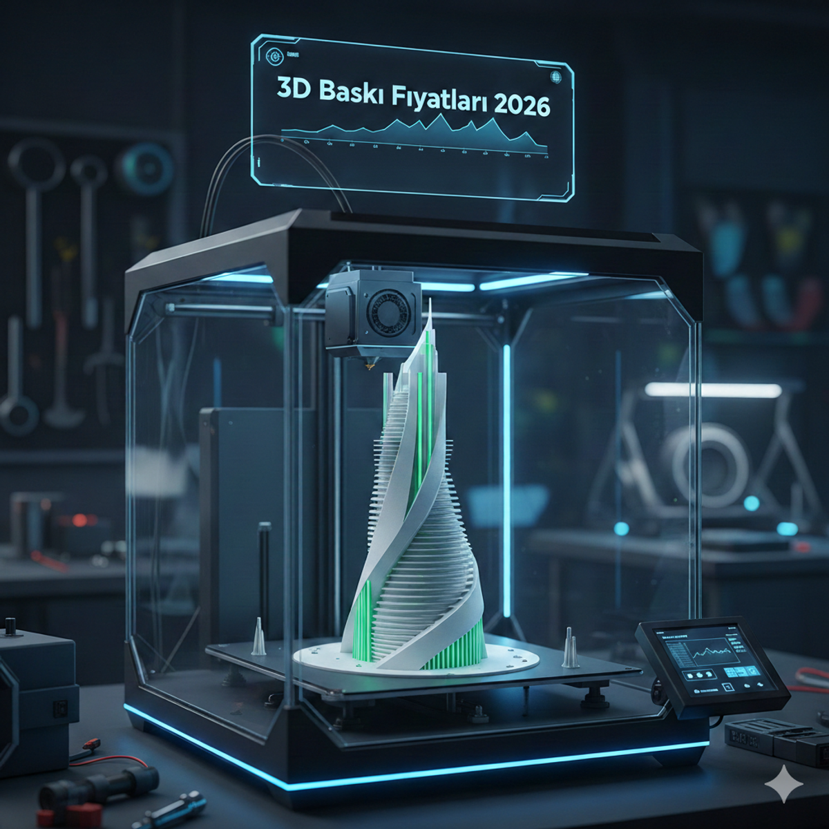 3D Baskı Fiyatları 2026: Kapsamlı Fiyat Rehberi