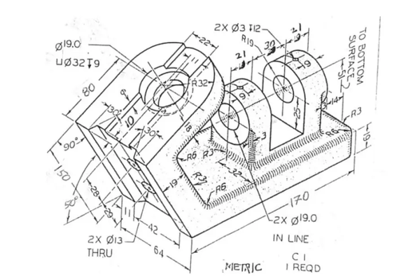 Teknik Resim Görünüş Çıkarma ve 3D Teknik Tasarım: Mühendislik ve Üretimin Temel Taşları