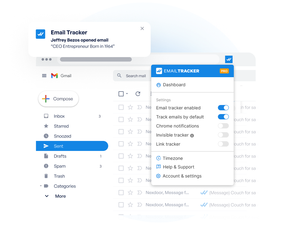 Email Tracker CC