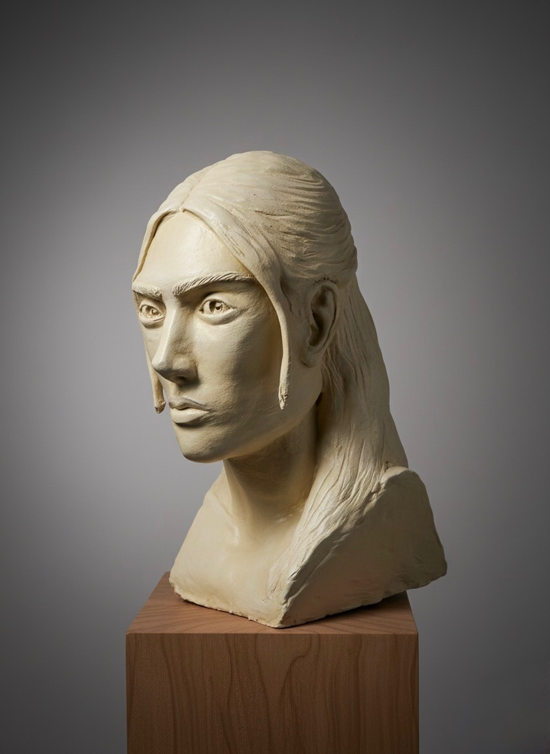 Untitled (Study in Stillness), Clay, 2025