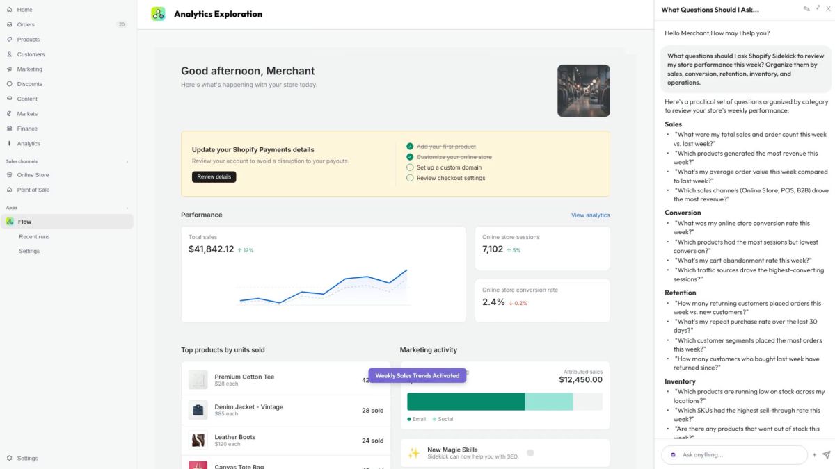 Shopify AI Agent: What Sidekick Can Actually Do in 2026 - Image 55
