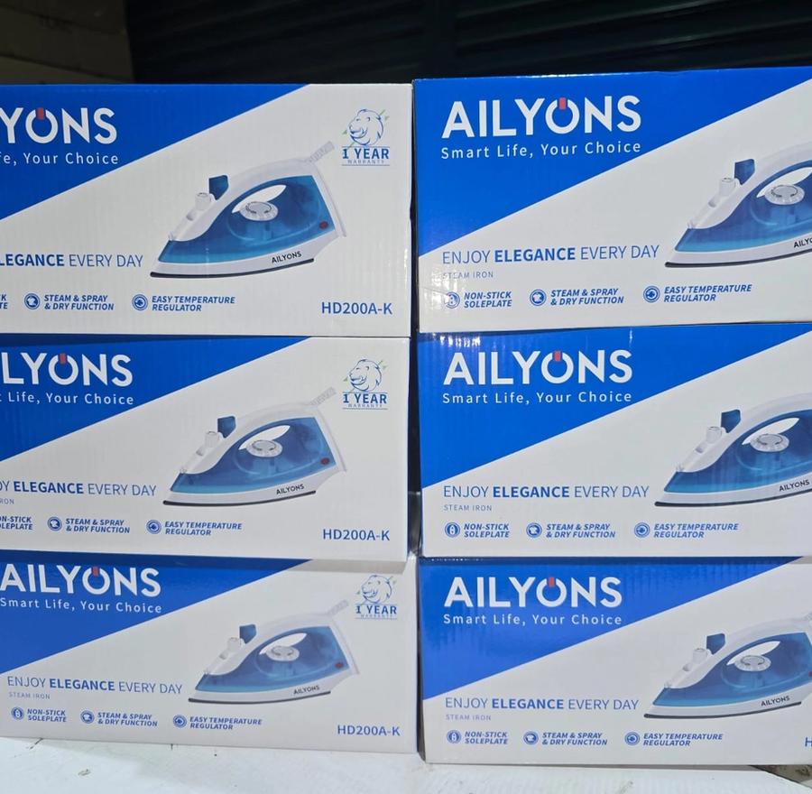 Ailyons Steam Iron Box – Smooth & Easy Ironing!