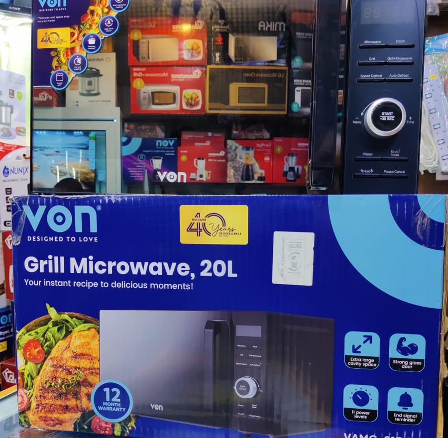 Von Microwave 20Litres Digital with Grill
