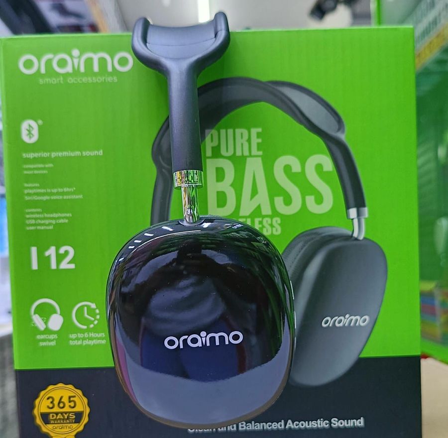Oraimo I12 Pure Bass Wireless Headphones
