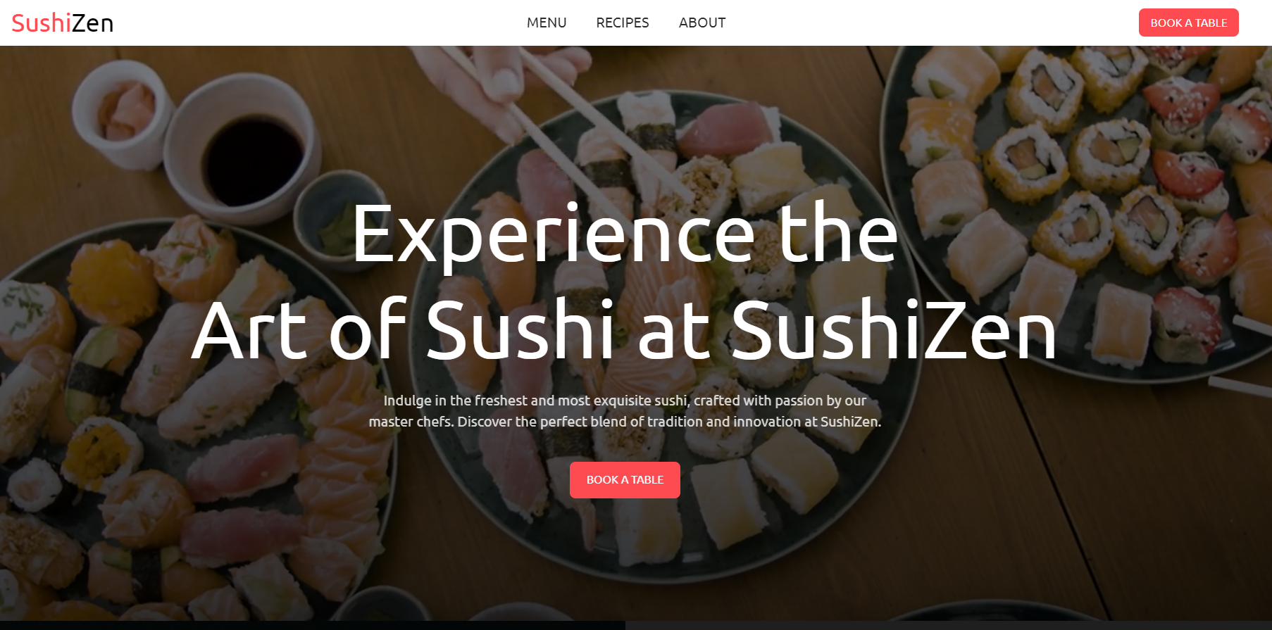 A Webflow Website Where Food Meets Motion feature