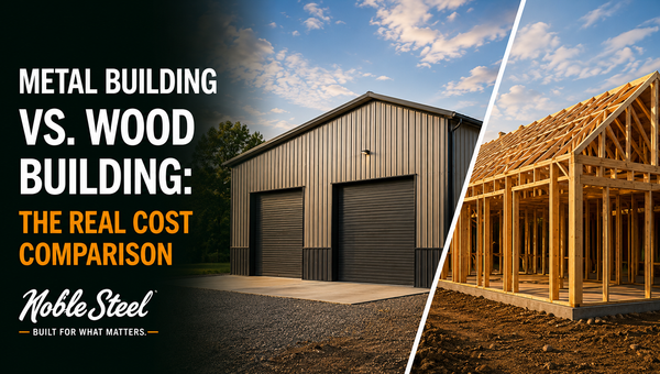 Metal Building vs. Wood Building: The Real Cost Comparison for 2026
