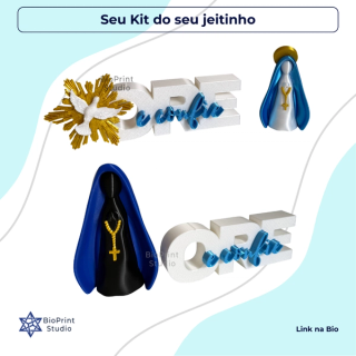 Monte Seu Kit Altar - Coleção Fé E Proteção