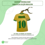 Chaveiro Camisa da Seleção - Personalizado 1
