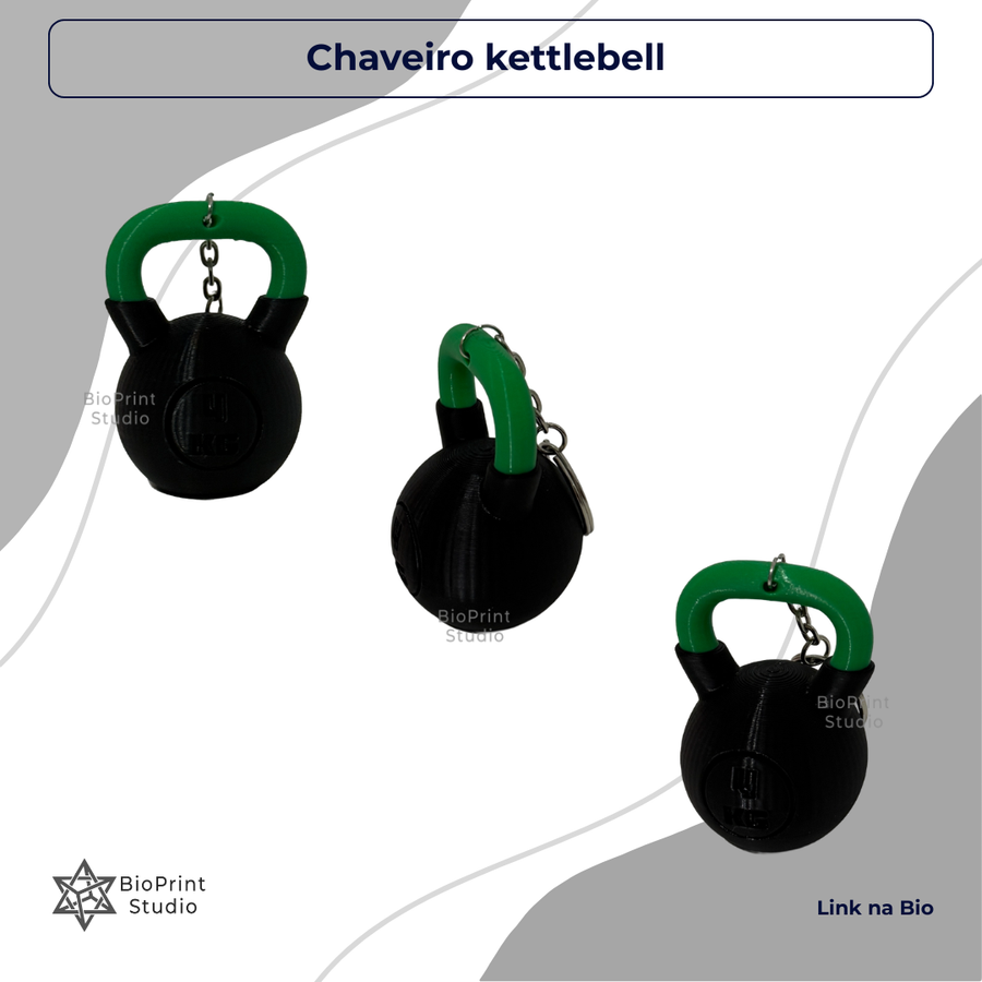 Chaveiro Kettlebell - Peso De Academia