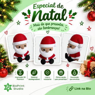 Papai Noel de Tricô
