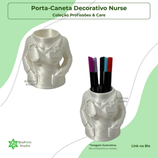 Porta-Caneta Decorativo-Profissão