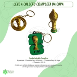 Combo Chaveiros Seleção 1