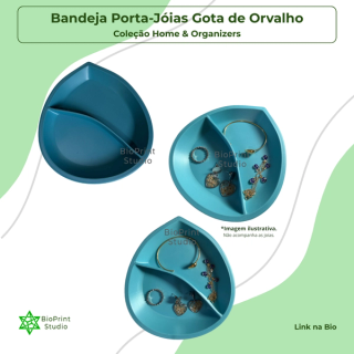 Porta-Jóias Gota de Orvalho