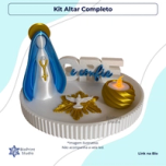 Kit Altar Completo - Nossa Senhora Aparecida 1