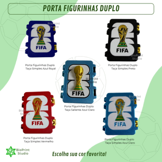 Porta Figurinhas Duplo