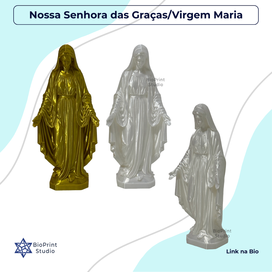 Escultura Nossa Senhora das Graças/Virgem Maria