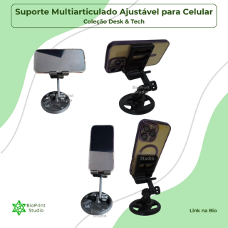Suporte Multiarticulado Ajustável para Celular