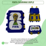 Porta Figurinhas Duplo 3