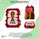 Porta Figurinhas Duplo 4