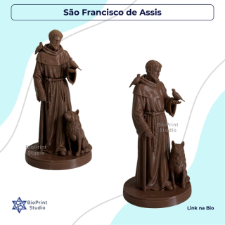 Escultura São Francisco de Assis