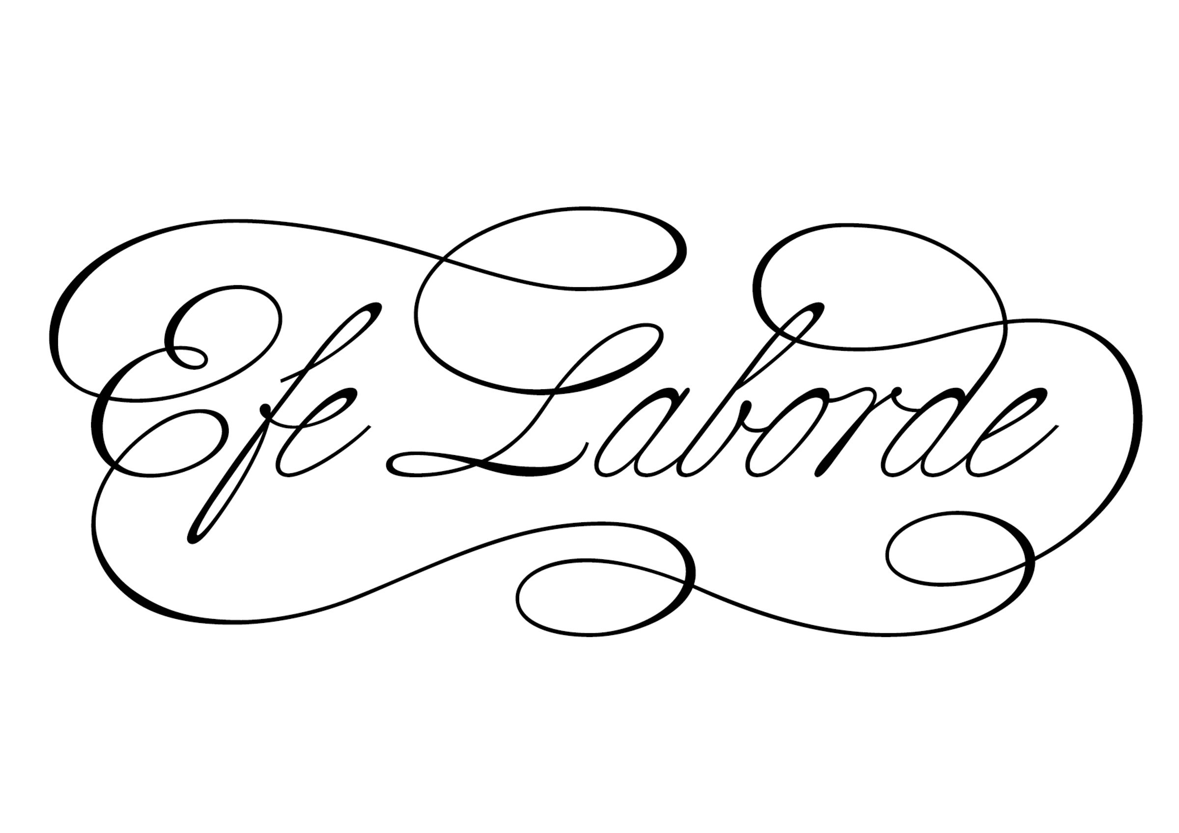 Typography for Efe Laborde