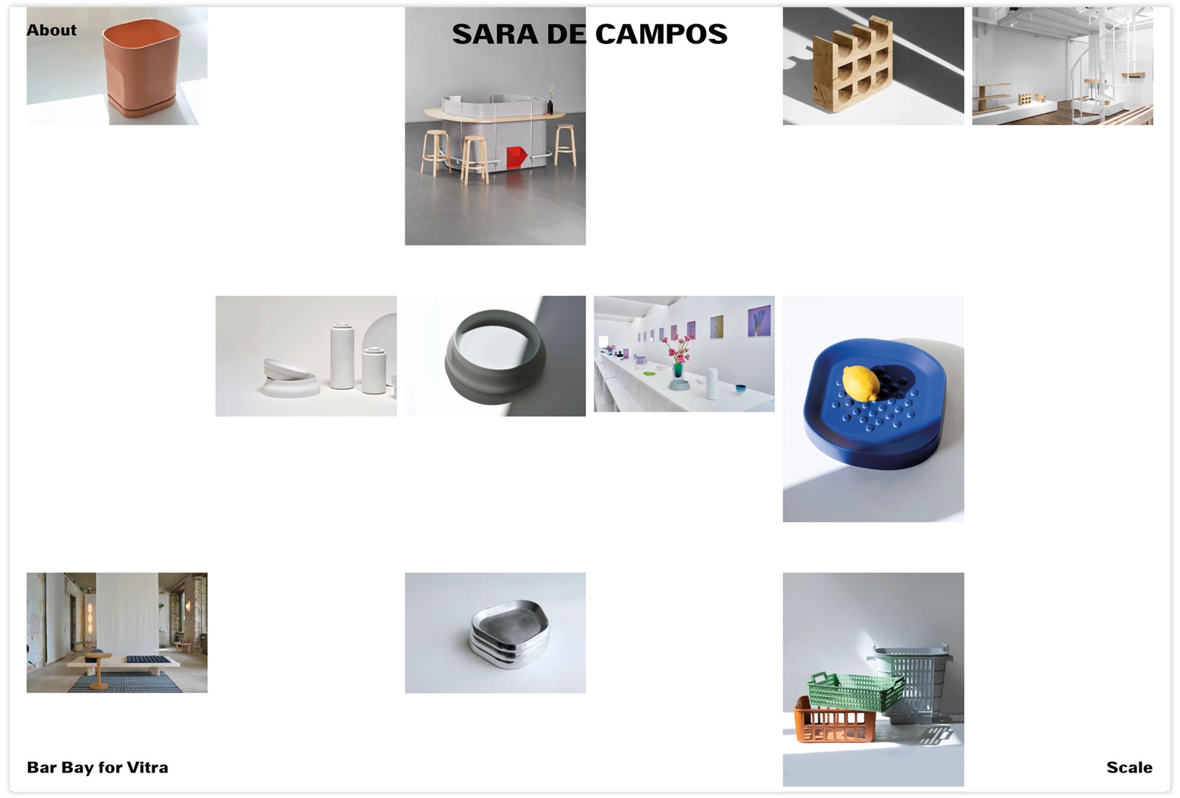 Sara de Campos Website