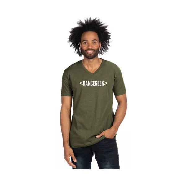 Military Green V-Neck