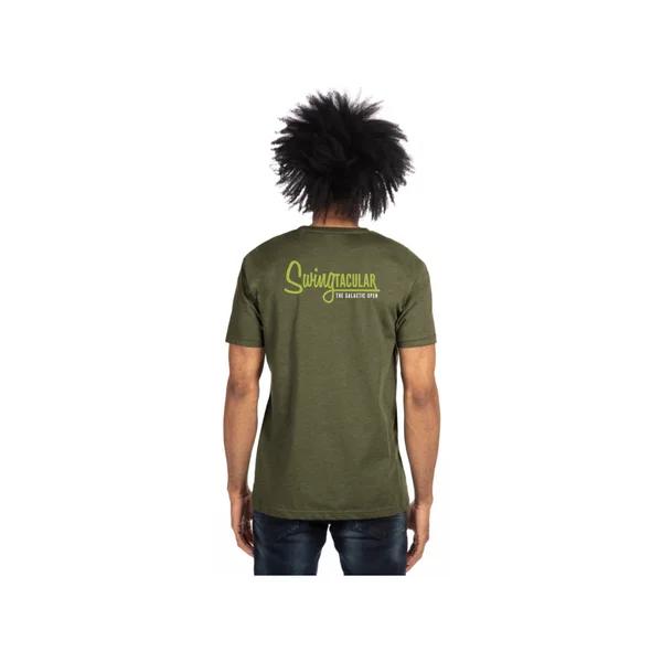 Military Green V-Neck
