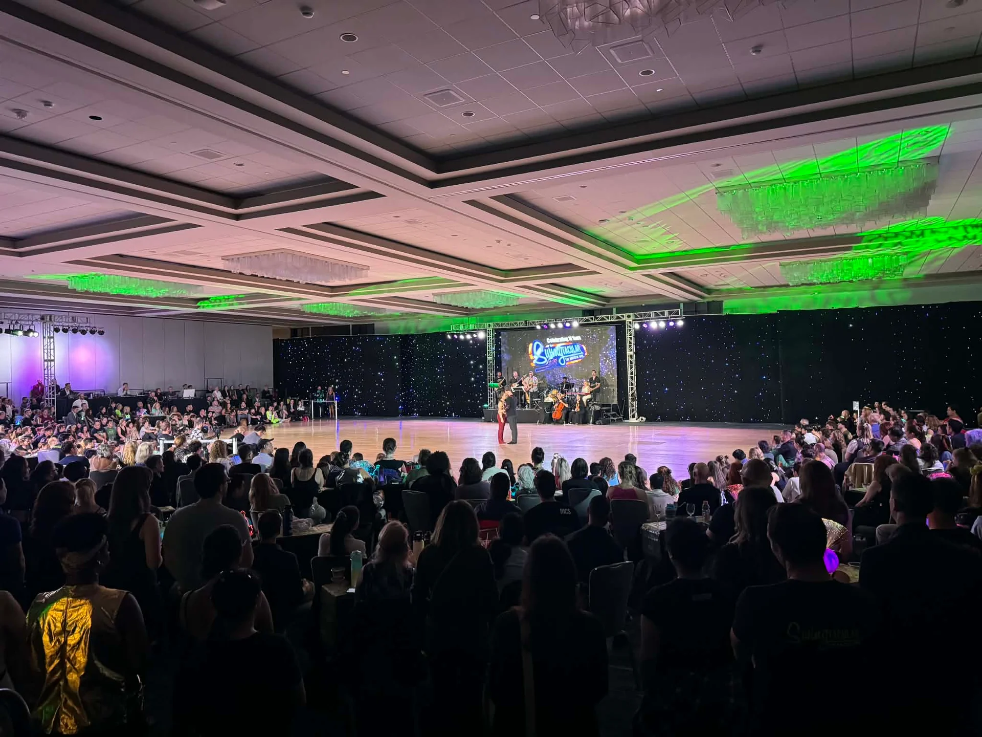 Galactic Show audience and ballroom atmosphere
