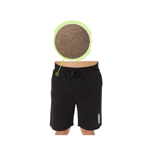 Textured Shirt and Shorts Set