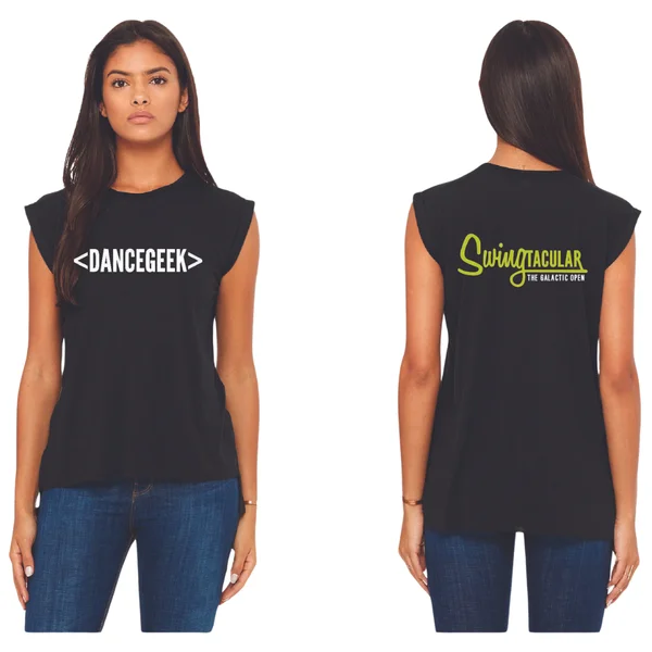 Black Muscle Tee