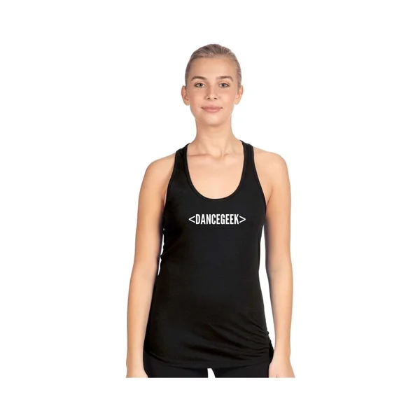 Black Racerback Tank