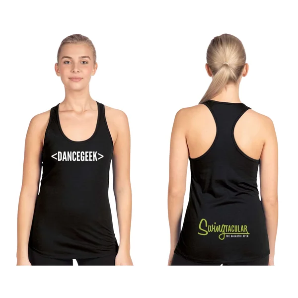 Black Racerback Tank