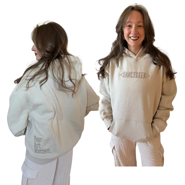 "Your Art Matters" Hoodie Oatmeal