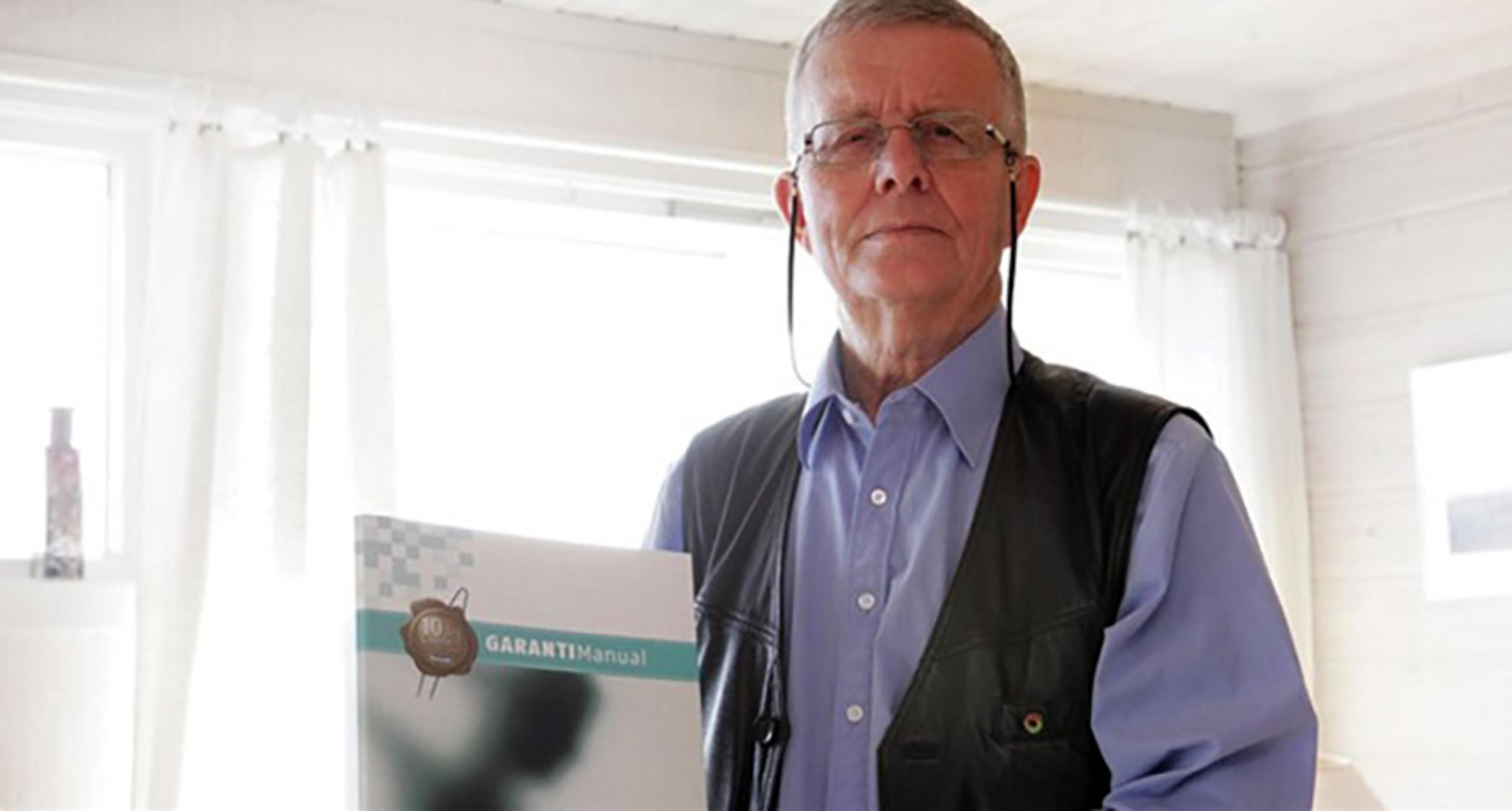 Odd Torp som velger samme rørlegger neste gang.