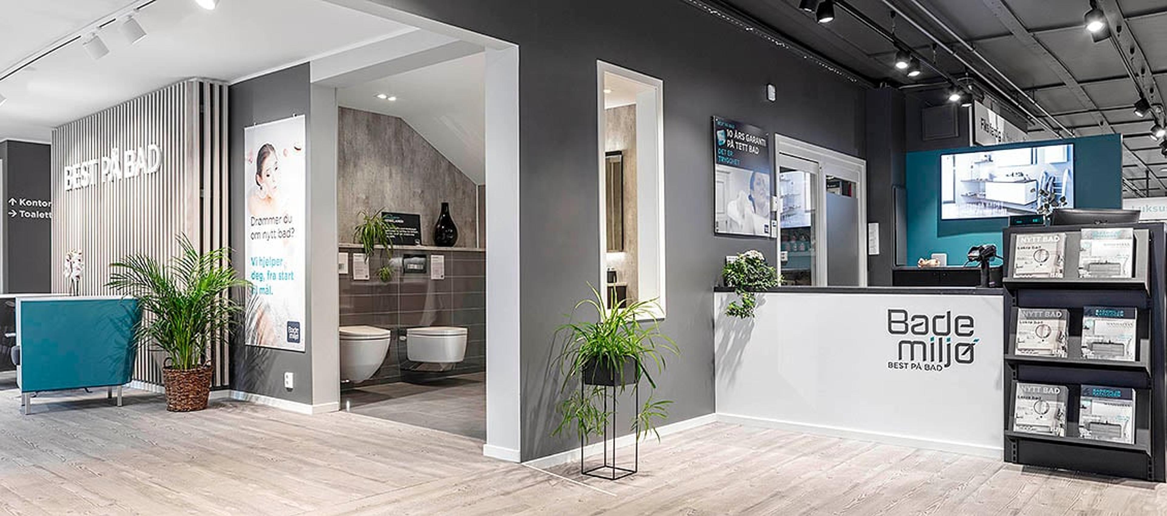 Utstilling fra butikken