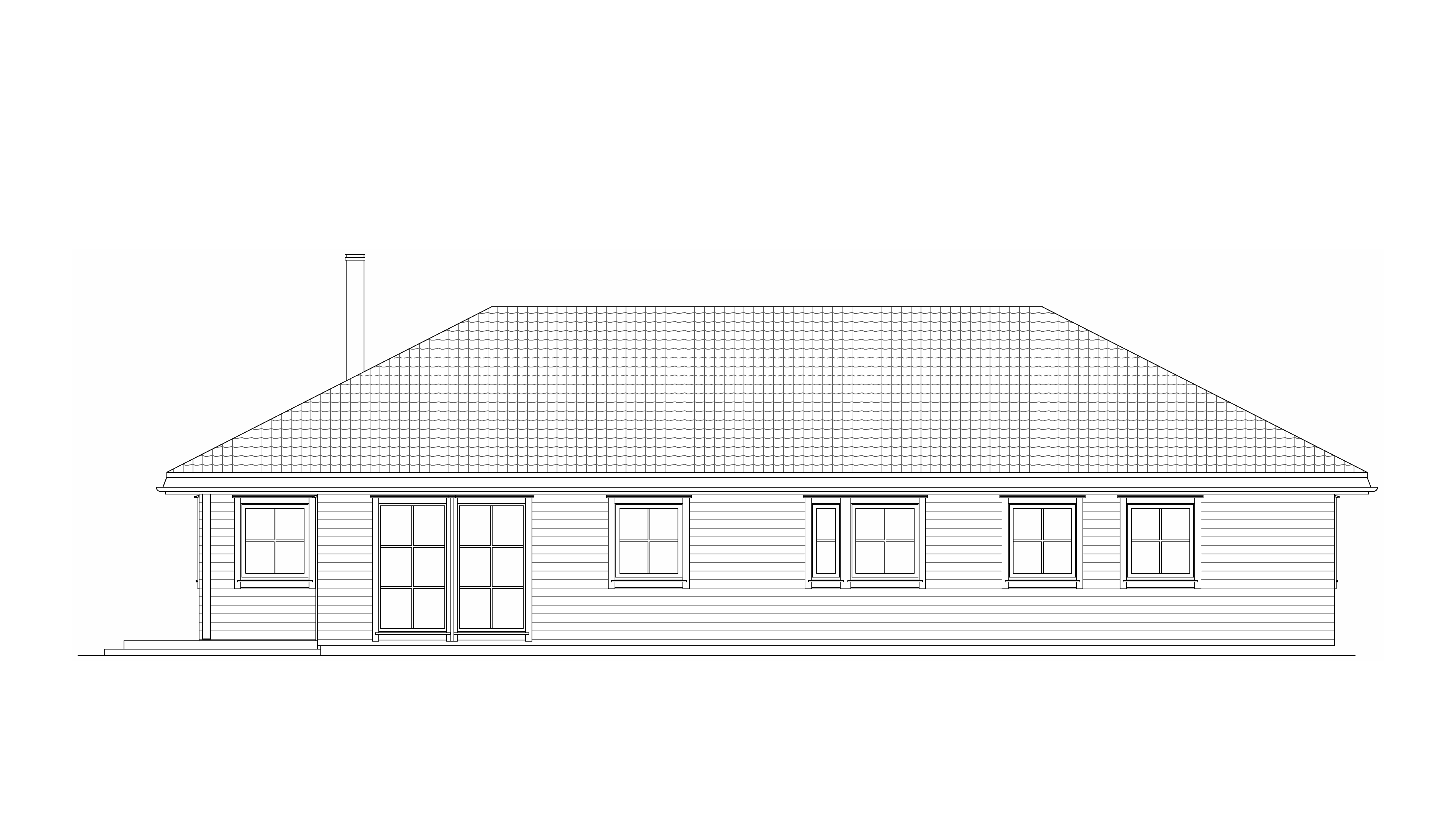 Smestad – fasadetegning 1
