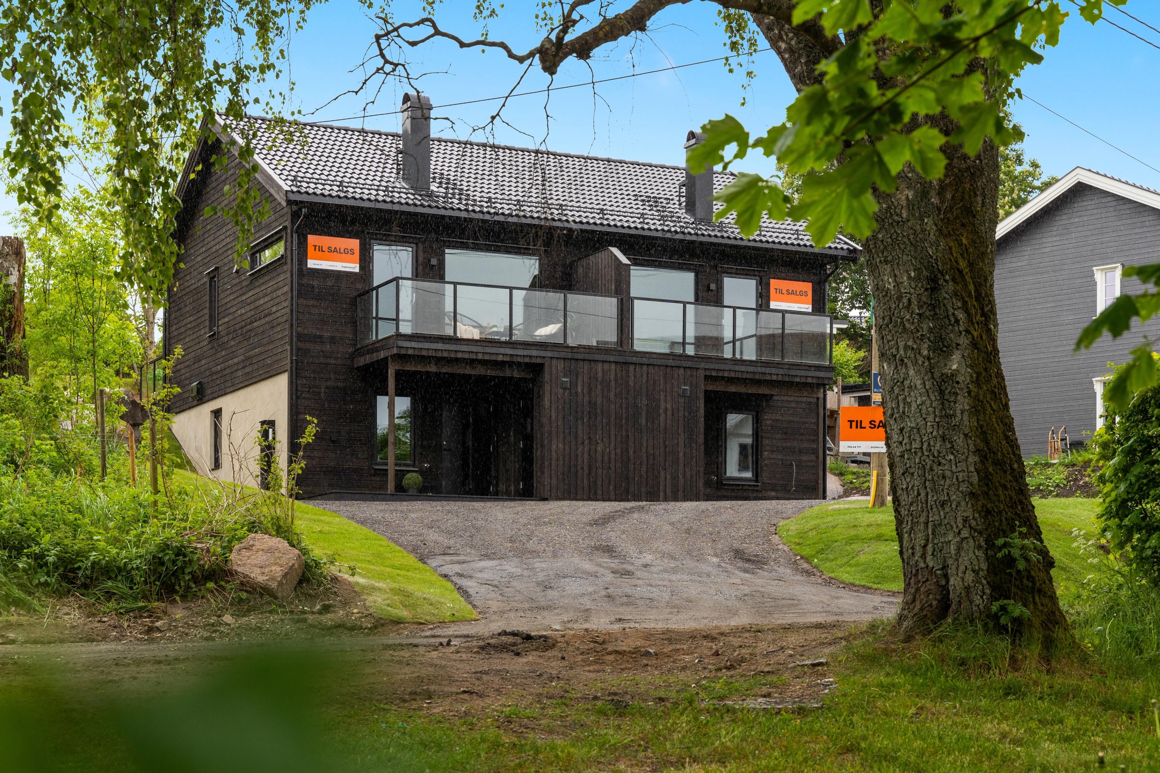 Sanengveien1 tomannsbolig fasade
