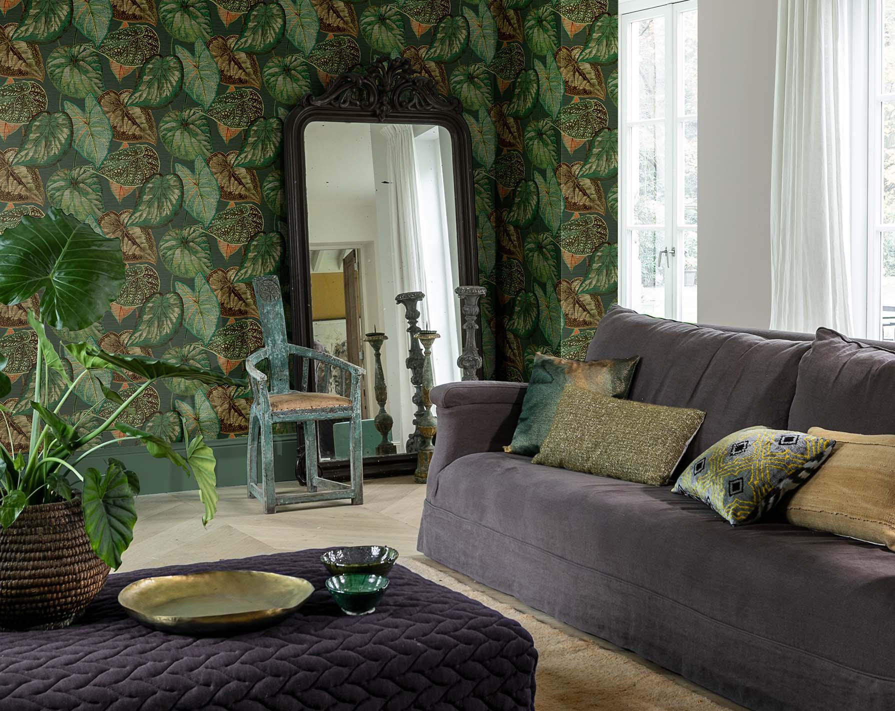 En eksotisk drøm med tapetdesignet Tahiti