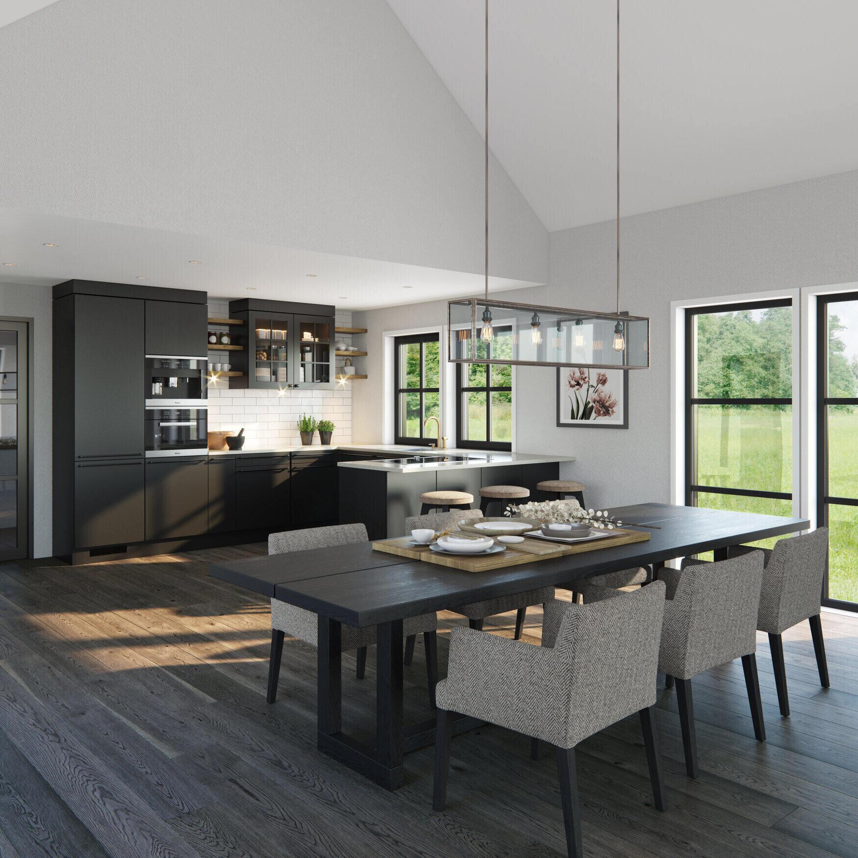 Jarlsberg - Moderne atriumhus