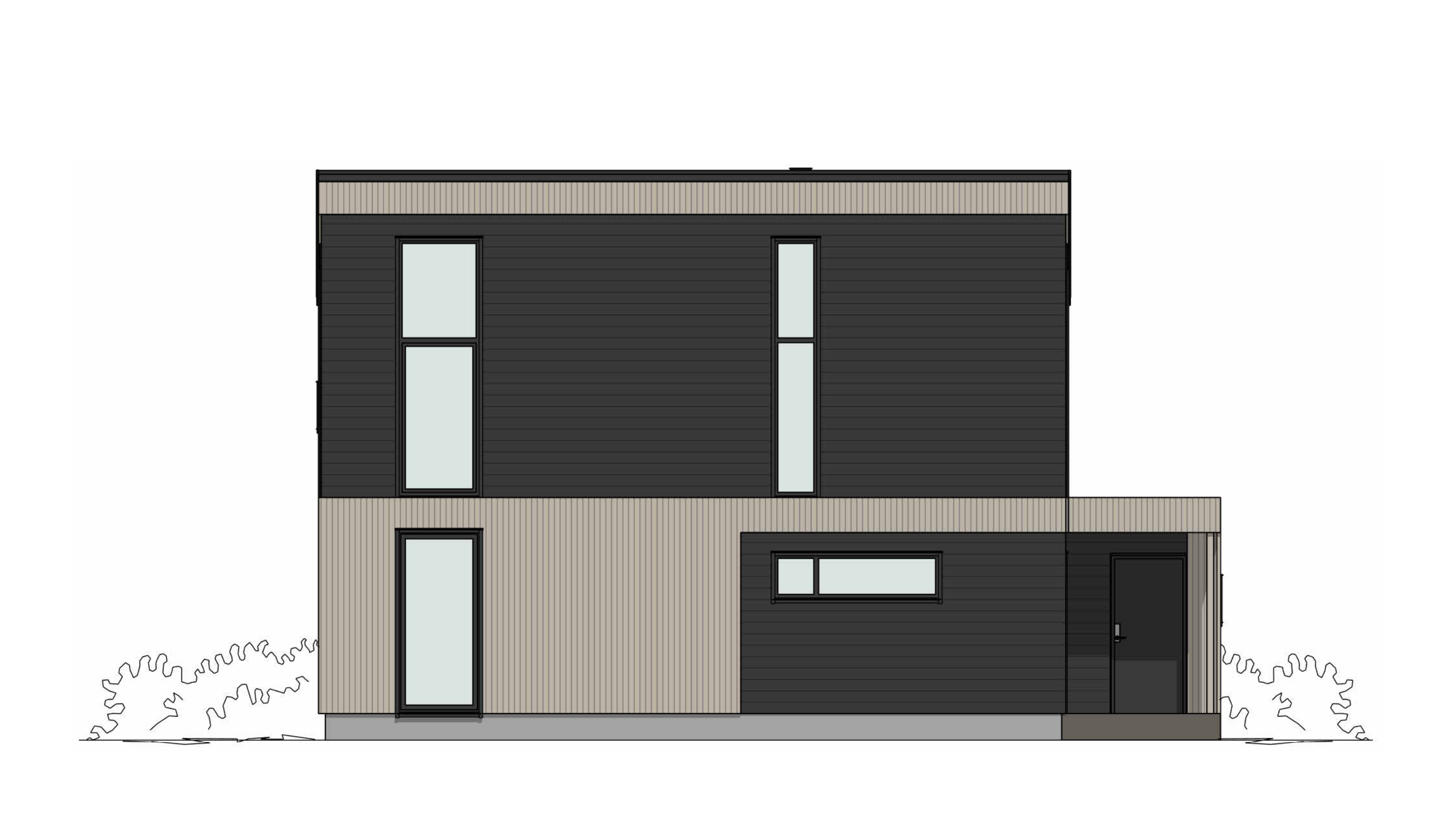 Jessheim – fasadetegning 4
