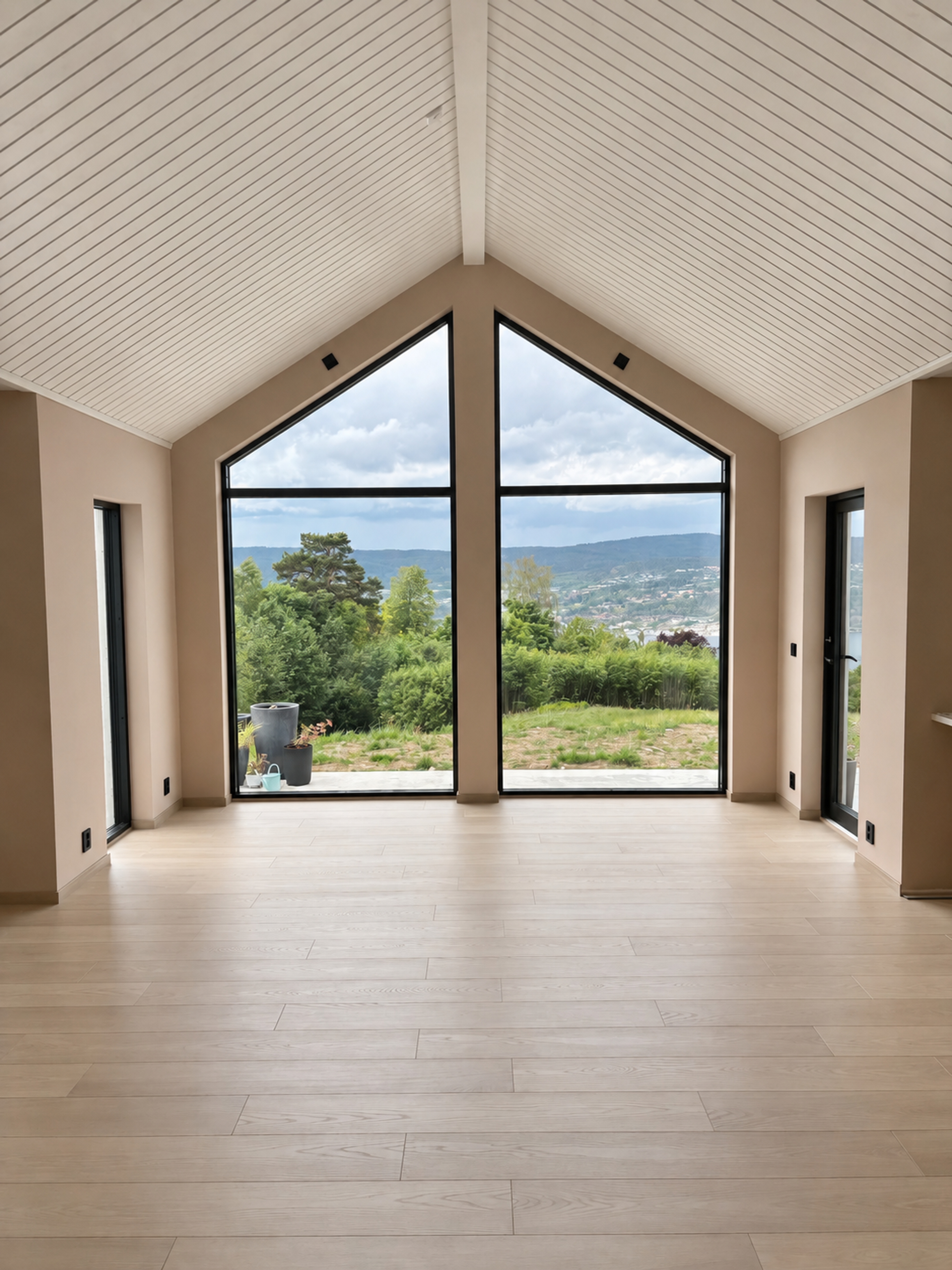 Moderne hus stue