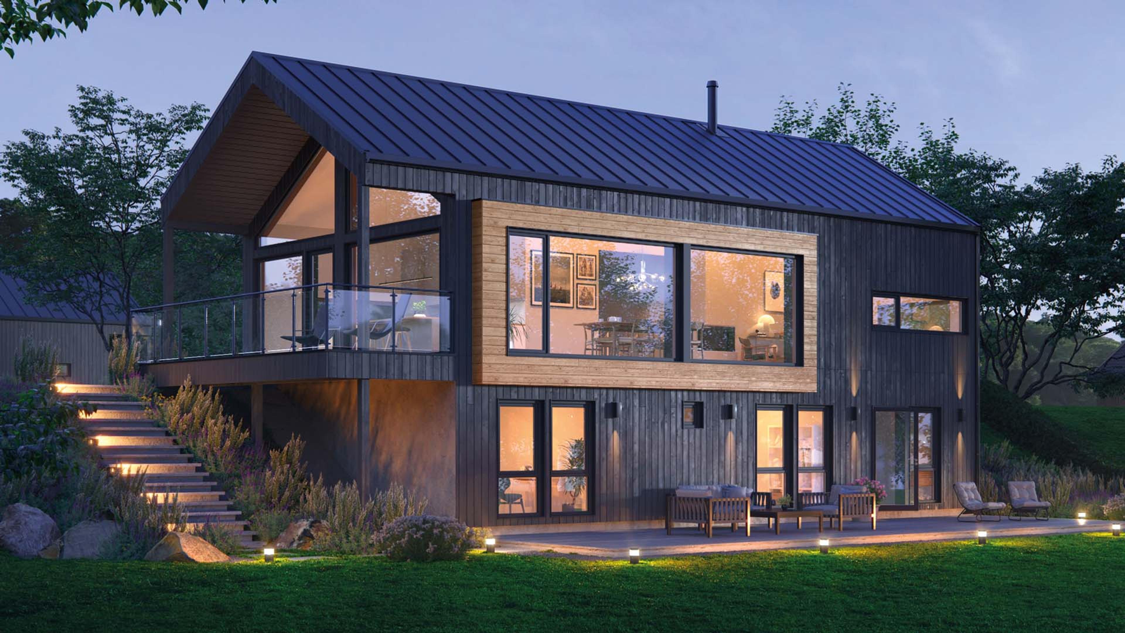 Vadsø - Moderne og arealeffektivt hus.