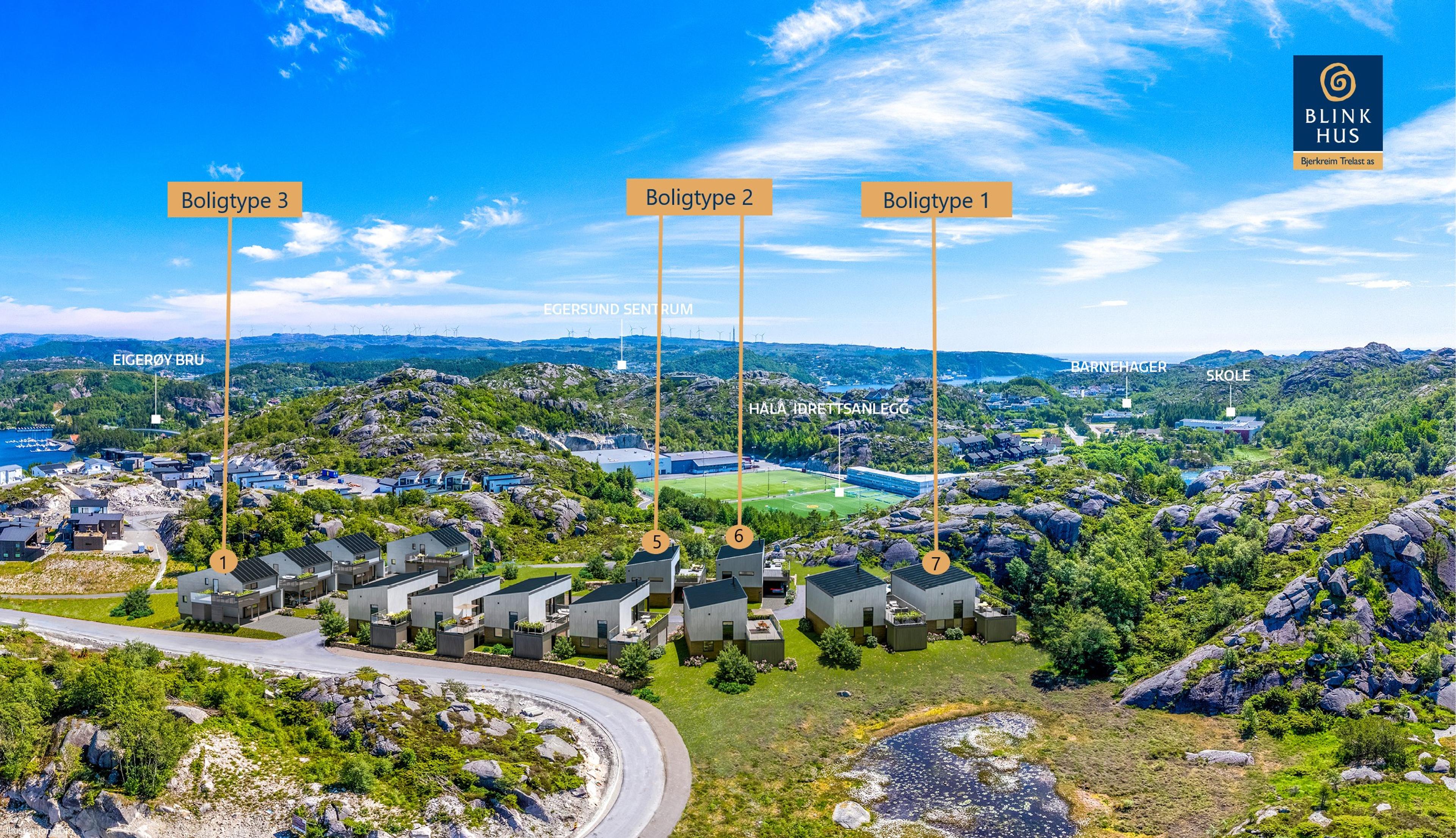 Potteriveien, Øvre Leidlandshagen, Egersund