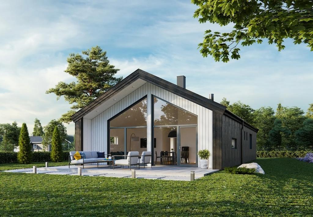 Lunner på ett plan fra Blink Hus