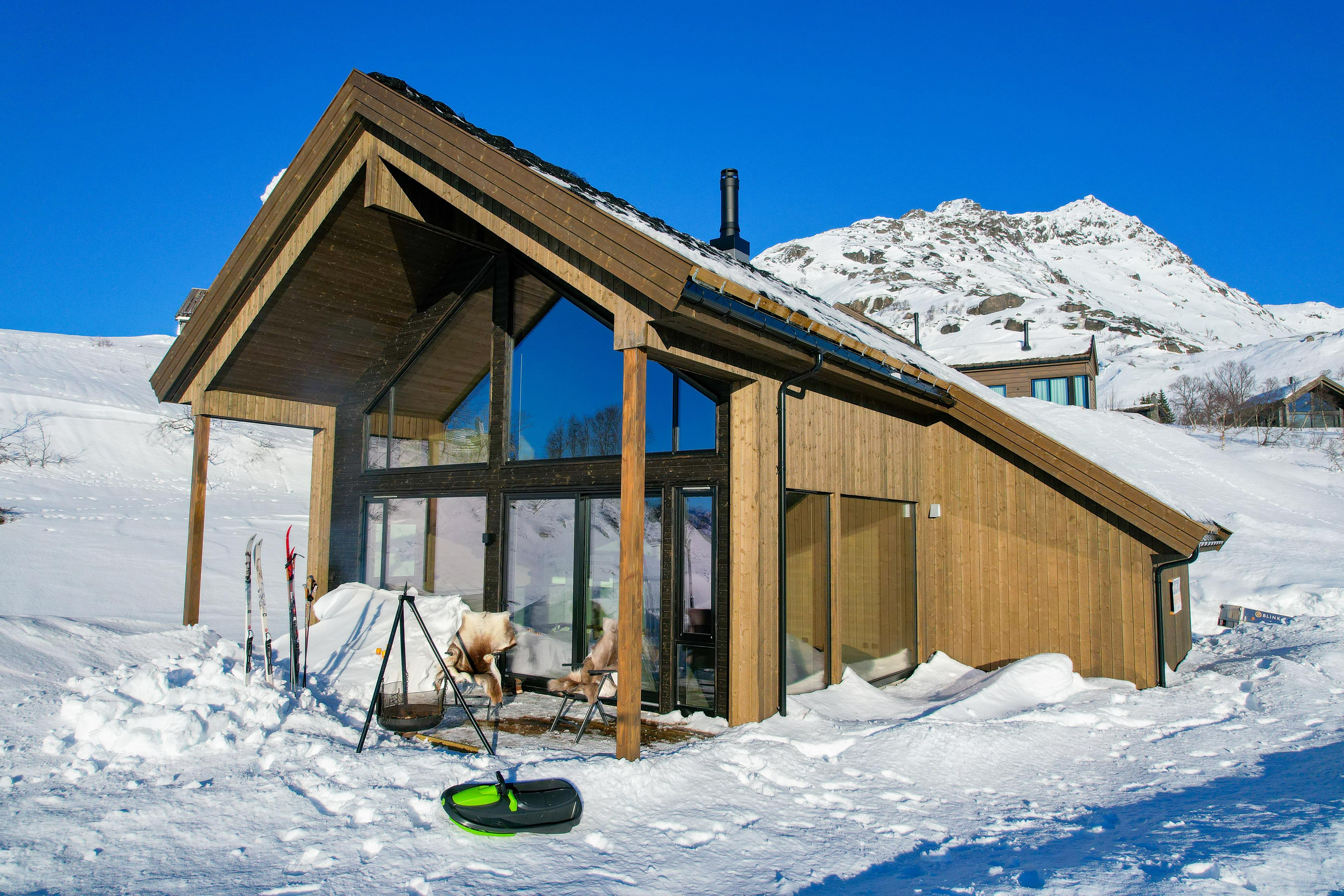 Familiehytte på fjellet. Fidjeland Fjellgrend, Sirdal